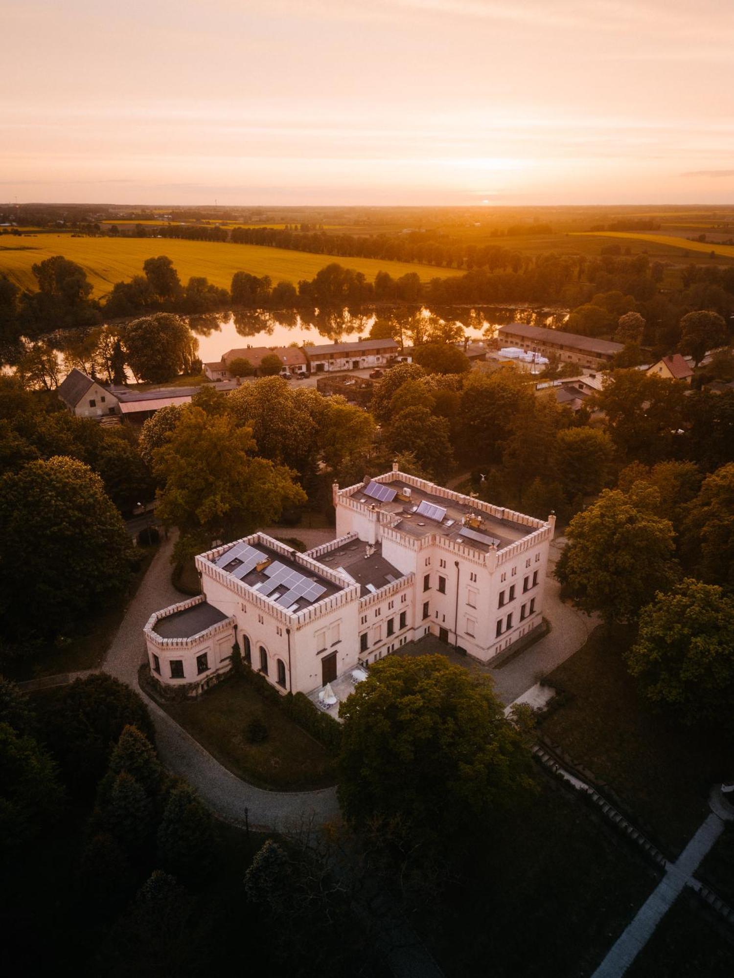 Palac Srodka Chrzypsko Wielkie Esterno foto